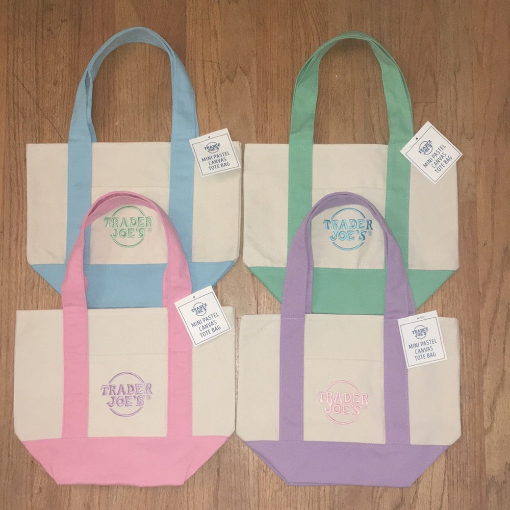 Trader Joes Mini Tote Bags for Stylish Storage